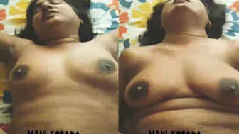 Horny Aunty Getting Fucked Hard In Her Neighborhood Flat