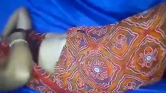 Desi Housewife Playing With Her Boobs Then Fucking In Saree