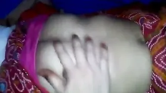 Desi Housewife Playing With Her Boobs Then Fucking In Saree