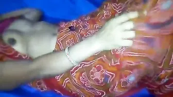 Desi Housewife Playing With Her Boobs Then Fucking In Saree