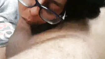 Indian Wife Sucking Her Hubby Dry After Long Day At Work