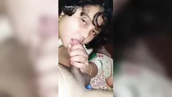 Indian Housewife Sucking My Cock In The Bedroom Behind Closed Door
