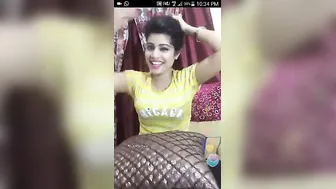 Desi GF Teasing With Her Tight Perky Boobs On Live Cam