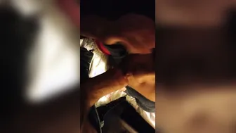 Nri Married Aunty Giving Sloppy Blowjob In Car After Work Today