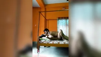 Hubby Sharing His Slutty Wife With Close Friend On Anniversary