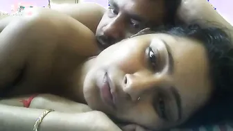 Indian Housewife Getting Her Pussy Stretched In Bedroom
