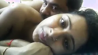 Indian Housewife Getting Her Pussy Stretched In Bedroom