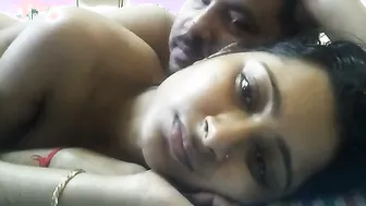 Indian Housewife Getting Her Pussy Stretched In Bedroom