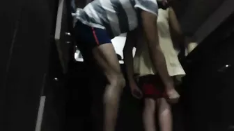 Husband Playing With Wife Showing Off Her Thick Desi Ass Cheeks