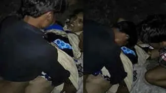 Village Bhabhi Getting Pounded Outdoors Behind The Fields