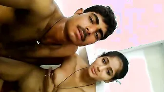 Young Desi Couple Fucking Hard In Their Small Apartment Room