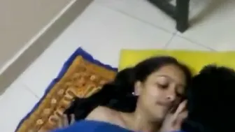 Beautiful South Indian GF Getting Fucked On Camera At Home