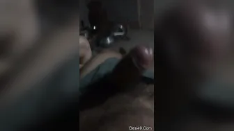 Naughty Bhabhi On Her Knees Sucking Cock Like A Good Girl