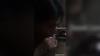 Naughty Bhabhi On Her Knees Sucking Cock Like A Good Girl