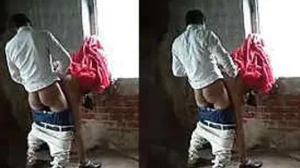 Village Bhabhi Bent Over Taking Cock Doggy From Behind