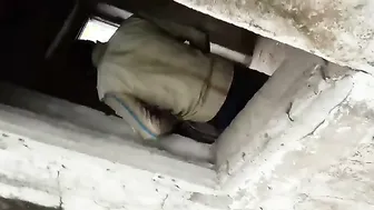 Village Bhabhi Bent Over Taking Cock Doggy From Behind