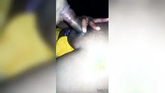 Horny Aunty Giving Sloppy Blowjob To Lucky Guy At Home