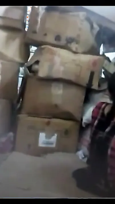Sneaking Away To The Storeroom For A Quick Risky Fuck Session