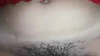 Spreading Her Hairy Desi Pussy Wide Taking Every Inch Deep Inside