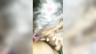 Making Out And Sucking Him Off In The Backseat Late At Night