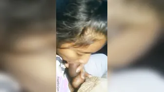 Making Out And Sucking Him Off In The Backseat Late At Night