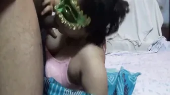 Mature Indian Milf Bhabhi Giving Intense Blowjob And Riding Him