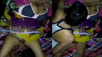 Indian Bhabhi Getting Her Pussy Eaten And Giving Sloppy Blowjob