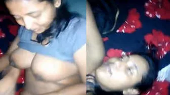 My GF Giving Me An Incredible Blowjob In The Bedroom