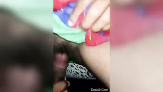 Shy Wife Stroking His Cock Before Letting Him Fuck Her Hard