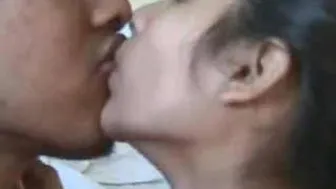 Newlywed Desi Couple Enjoying Their First Night Together