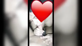 Bhabhi Giving Amazing Sloppy Deepthroat Blowjob To Her Husband