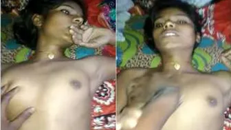 Village Girl Getting Her Tight Pussy Destroyed By Boyfriend