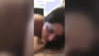 Pakistani Wife Sucking His Cock Until He Cums In Her Mouth
