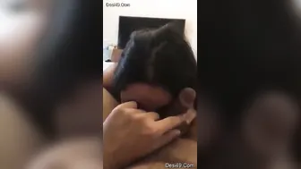 Pakistani Wife Sucking His Cock Until He Cums In Her Mouth