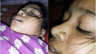 Boudi Moaning Loud While He Licks Her Boobs And Wet Pussy