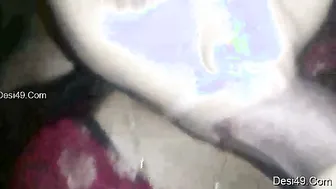 Tamil Babe Squeezing Her Tits While Giving Him Sloppy Head