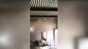 Village Lovers Sneaking Away For Passionate Outdoor Fuck Session