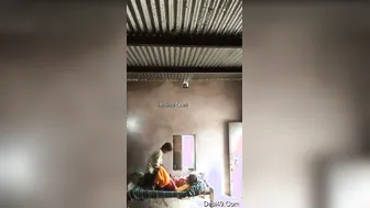 Village Lovers Sneaking Away For Passionate Outdoor Fuck Session