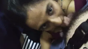 Nri GF Giving Sloppy Head Then Taking It Deep And Rough