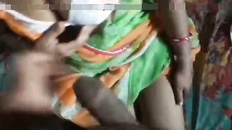 Married Bhabhi Jerking Him Off Until He Explodes All Over Her Tits