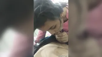 Cute Girl From My Neighborhood Sucking My Cock Behind The House