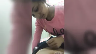 Cute Girl From My Neighborhood Sucking My Cock Behind The House