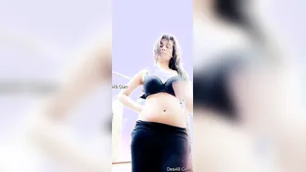 Recording My Naked GF Showing Off Her Sexy Body Alone