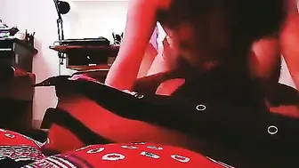 City Lovers Sneaking Away To Fuck In His Apartment Bedroom
