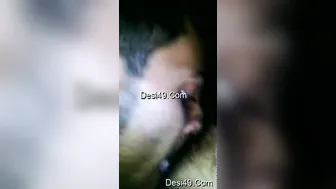 GF Spreading Wide Open Getting Her Pussy Eaten Good