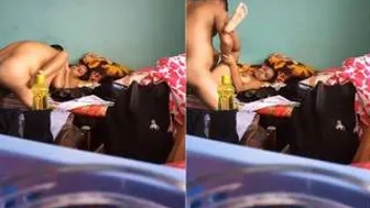 Desi Babe Getting Her Tits Licked While I Fuck Her From Behind