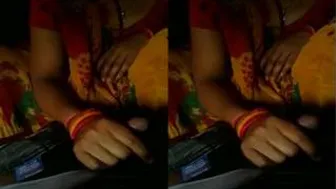 Bhabhi Stroking My Hard Dick With Her Soft Hands So Perfectly