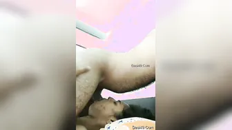 Sexy GF Sucking My Cock And Taking It Deep In Her Bed