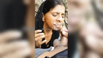 Married Woman Sucking Me Off Outside Behind The Building Fast