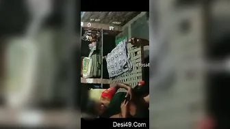 Village Bhabhi Getting Her Tits Sucked And Fucked By Her Hubby